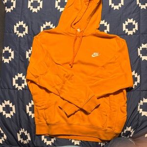 Nike Men's Bright Orange Hoodie